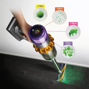 Dyson V15 Detect Absolute Extra – Aspirateur Balai 7