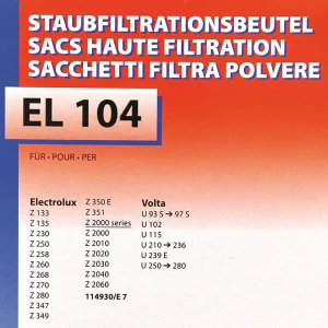 Fust EL 104 Z133-350 – Sac à Poussière 6