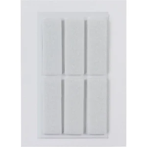 Herma Stickers Patin En Feutre 15 X 45 Mm, 6 Pièces, Blanc – Filtre Pour Aspirateur 6