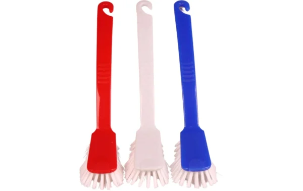 Edi Baur Brosse à Vaisselle Ensemble De 3 Bleu/Rouge/Blanc – Brosse De Nettoyage 1