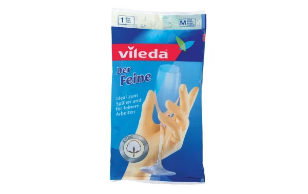 Vileda Gant Jetable Le Fine Sensitive M 2 Pièces – Gants De Nettoyage 1