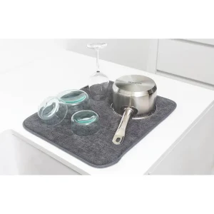 Brabantia Tapis égouttoir Sink Side Gris Foncé – Grille D’égouttage 7