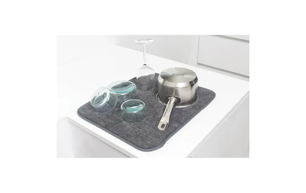 Brabantia Tapis égouttoir Sink Side Gris Foncé – Grille D’égouttage 3