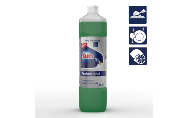 Diversey Pro Formula Sun Professional Détergent Pour Lave-vaisselle à La Main 1 L – Liquides Vaisselle 3