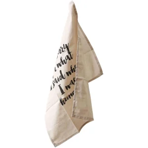 Esmée Torchon Pour La Vaisselle Sorry For What I Said 50 X 70 Cm, Beige – Torchon Pour La Vaisselle 6