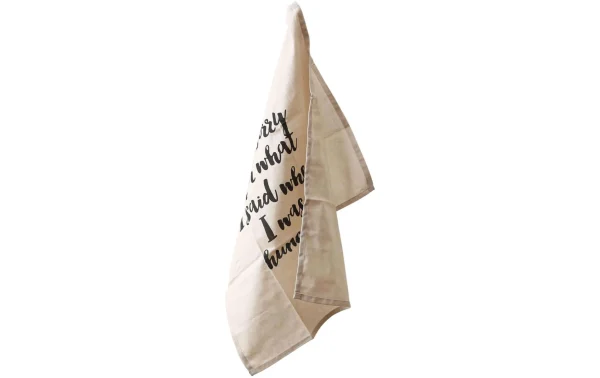 Esmée Torchon Pour La Vaisselle Sorry For What I Said 50 X 70 Cm, Beige – Torchon Pour La Vaisselle 3