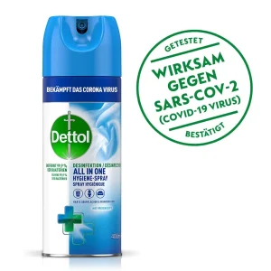 Dettol Nettoyant Tout Usage Désinfection Aerosol Spray 400 Ml – Détergents Universels 9