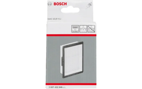 Bosch Professional Filtre De Rechange Filtre Plissé – Filtre Pour Aspirateur 3