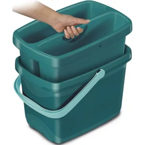 Leifheit Seau De Ménage Combi Box 2 L, Turquoise – Seau De Nettoyage 7