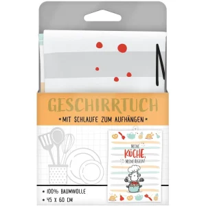 Sheepworld Torchon Pour La Vaisselle Meine Küche, Meine Regeln Multicolore – Torchon Pour La Vaisselle 6