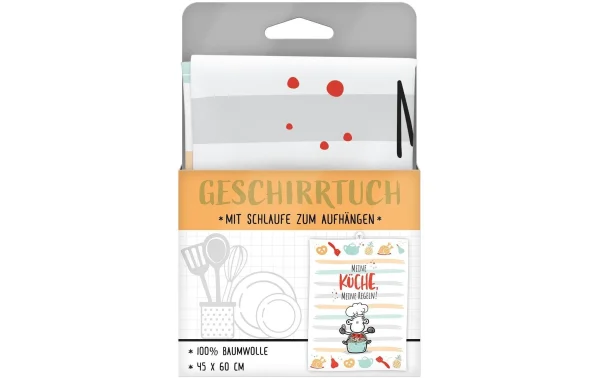 Sheepworld Torchon Pour La Vaisselle Meine Küche, Meine Regeln Multicolore – Torchon Pour La Vaisselle 3