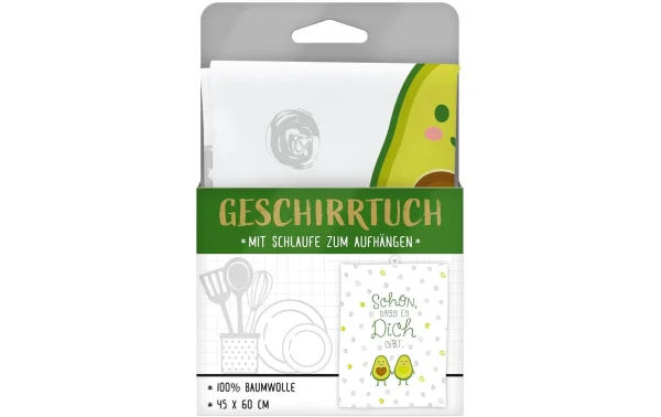 Sheepworld Torchon Pour La Vaisselle Schön, Dass Es Dich Gibt Blanc – Torchon Pour La Vaisselle 3